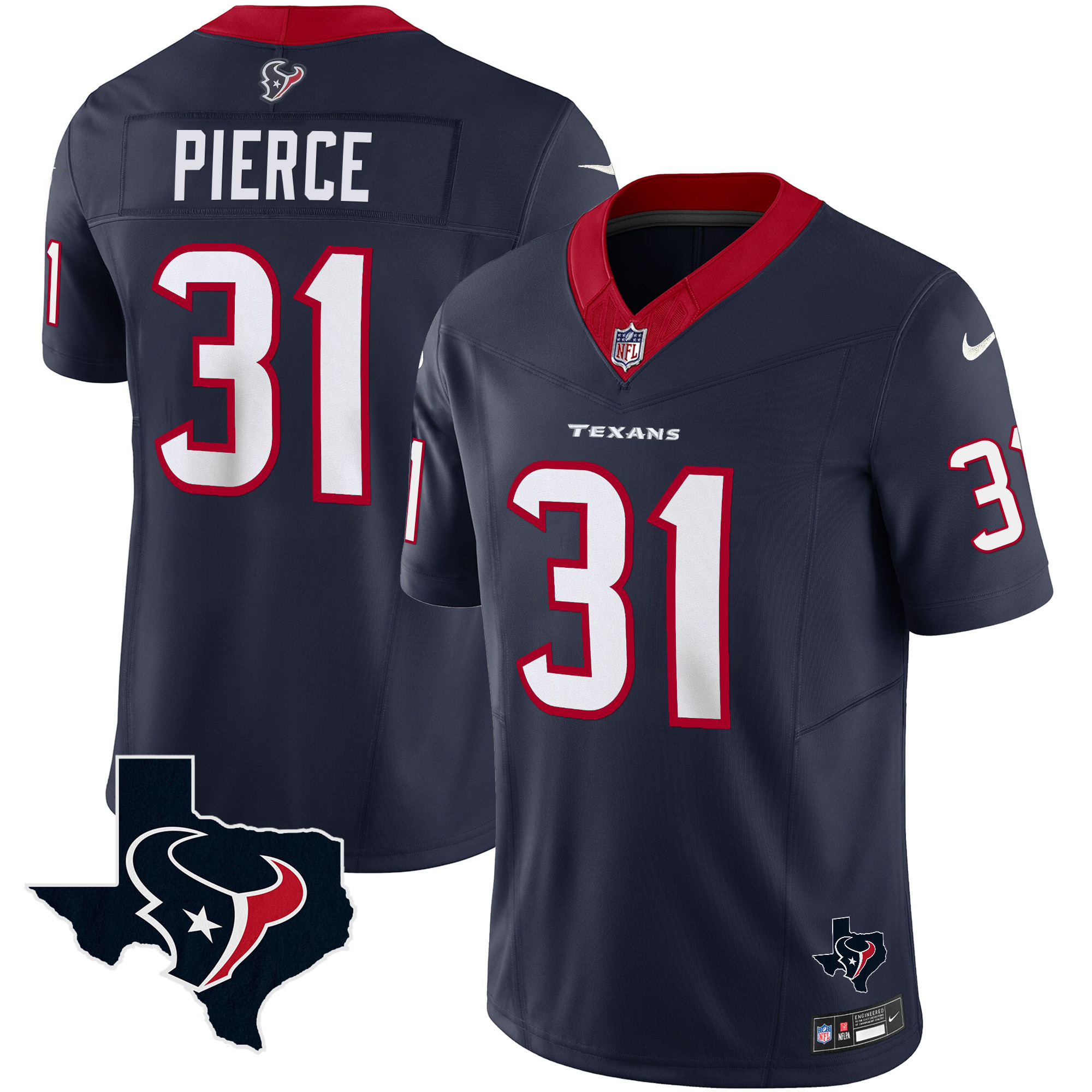 Men’S Houston Texans Vapor Limited Jersey – All Stitched ...