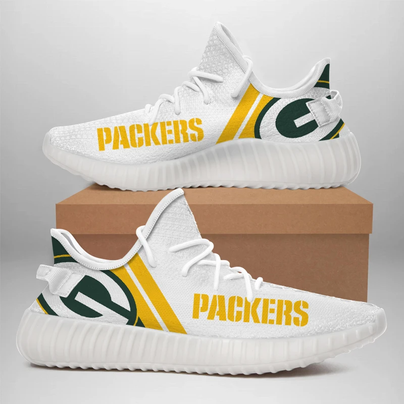 Custom Green Bay Packers Shoes For Men Yeezy Sneakers Pta006