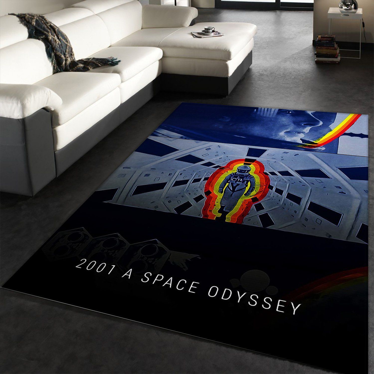 2001 A Space Odyssey Area Rug Art Painting Movie Rugs Home Decor Area Rug For Living Room Bedroom Rug Home Decor