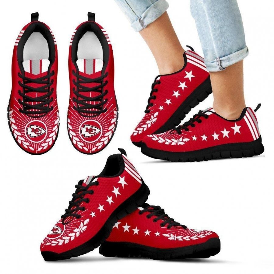 Line Of Stars Victory Kansas City Chiefs Sneakers #826