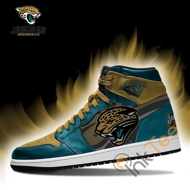 Jacksonville Jaguars Football Custom Sneakers It1464 Air Jordan Shoes