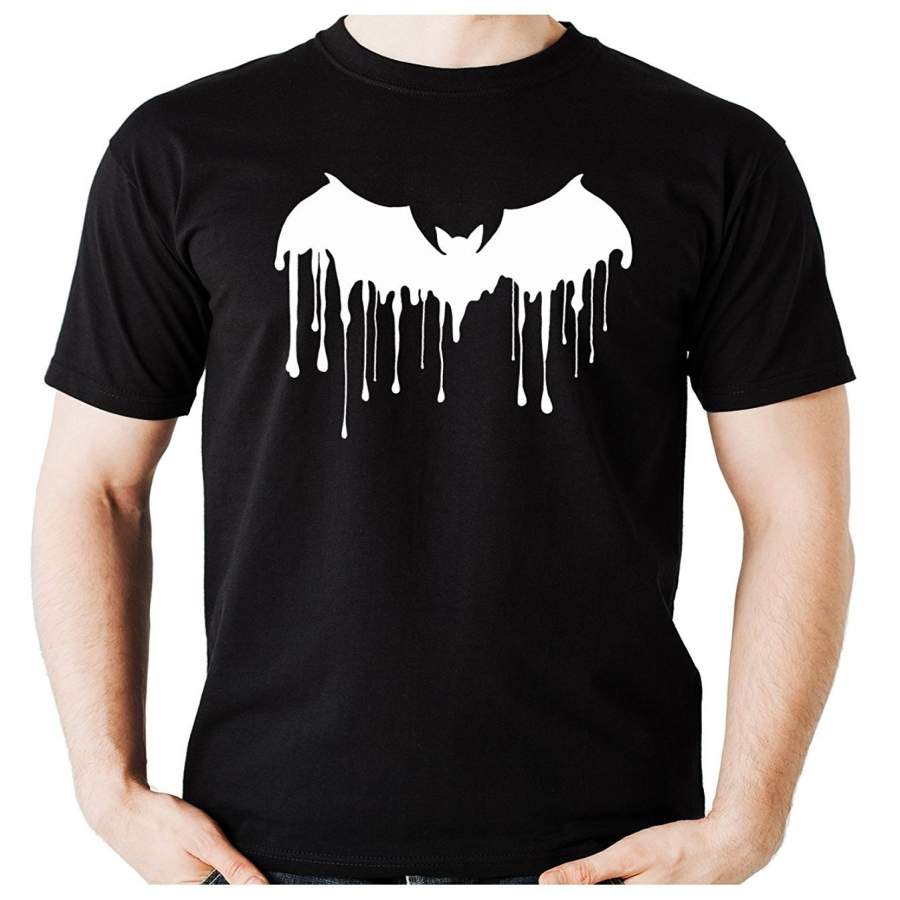 Gothic Vampire Bat Blood Drip T-Shirt Occult Alternative Clothing Dracula