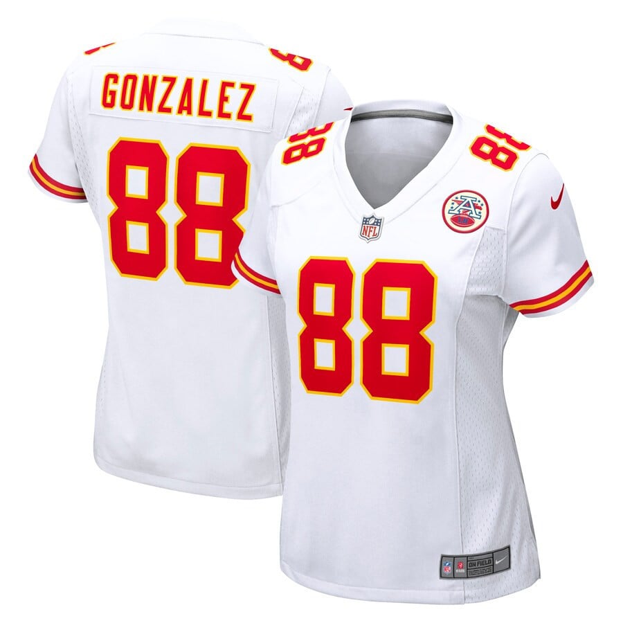 Tony Gonzalez Kansas City Chiefs Women’S Retired Game Jersey – White