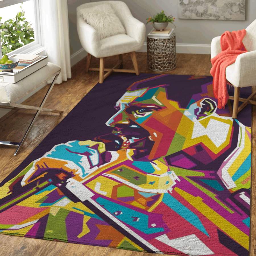 Freddie Mercury rock band Queen Art Area Rug