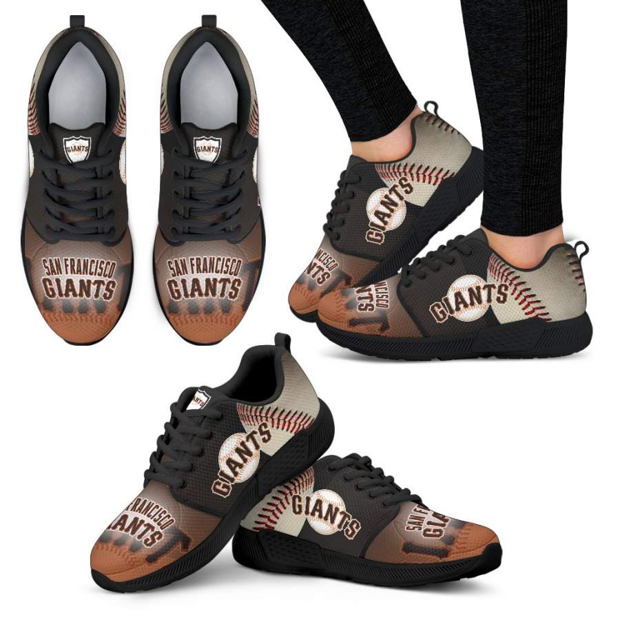 Awesome San Francisco Giants Running Sneakers For Baseball Fan