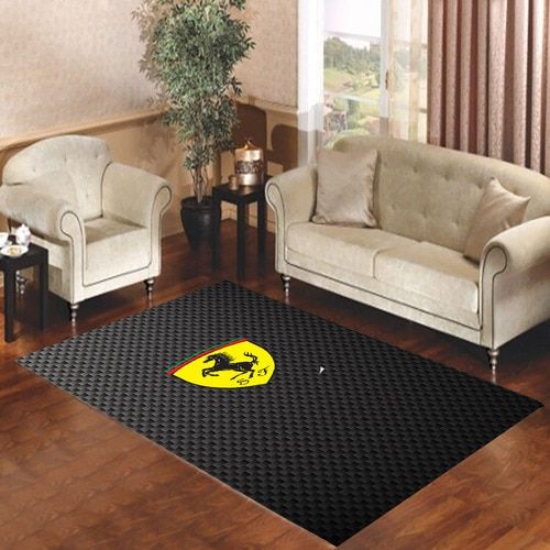 Ferrari Scuderia Black Living Room Carpet Rugs Area Rug For Living Room Bedroom Rug Home Decor