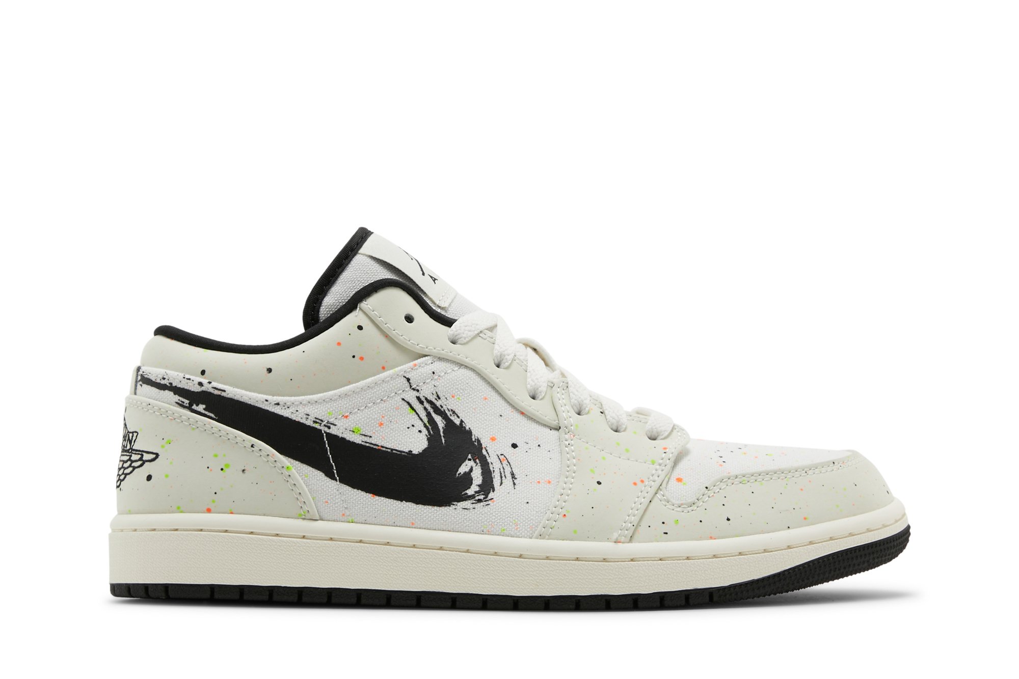 Jordan 1 Low Brushstroke – Kohlrabis 195238853037