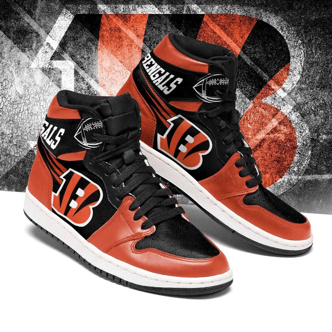 Cincinnati Bengals Jordan Shoes Foot …