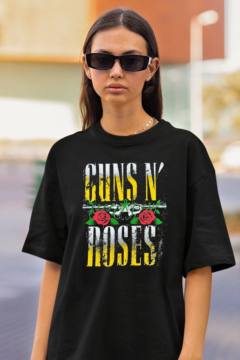 Guns And Roses Tshirt, Guns N Roses Shirt, Guns N Roses Vintage Shirt, North American World Tour 2023 Shirt, Rock And Roll Shirt, Rock Band