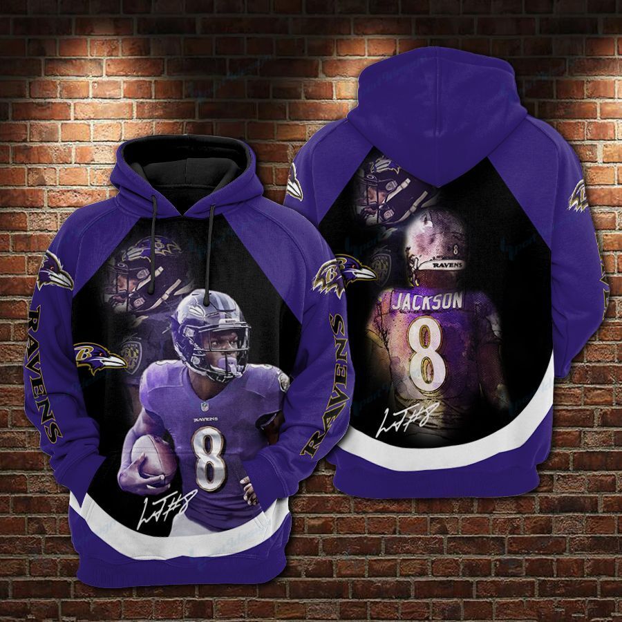 Lamar Jackson – Baltimore Ravens Limited Hoodie 856