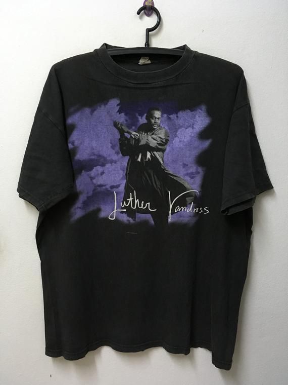 Vintage90S Luther Vandross 1995 An Evening Of Songs World Tour Shirt 24 5 Shirt