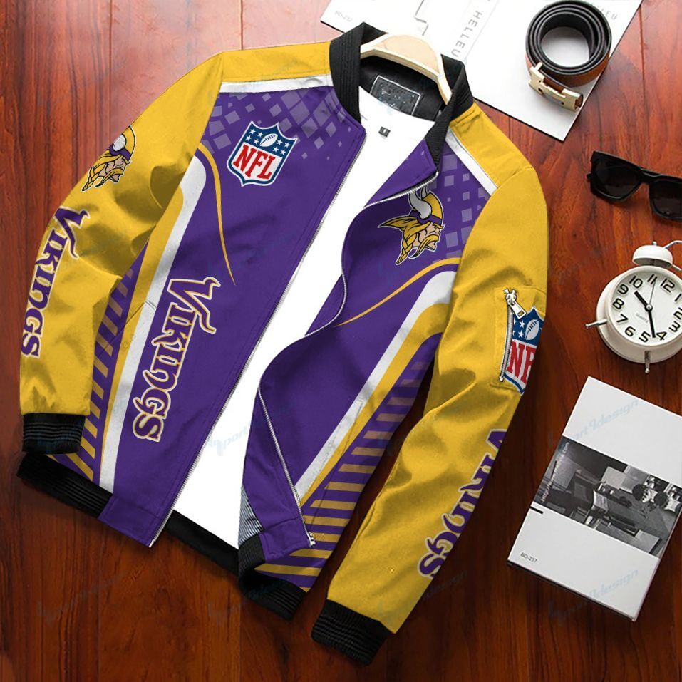 Minnesota Vikings Bomber Jacket 331