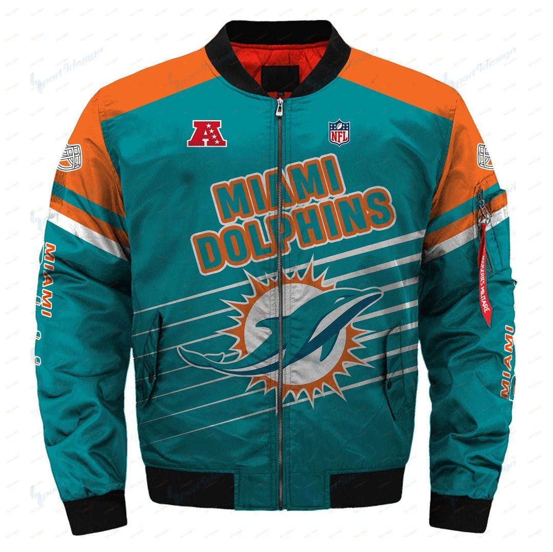 Miami Dolphins Bomber Jacket 118