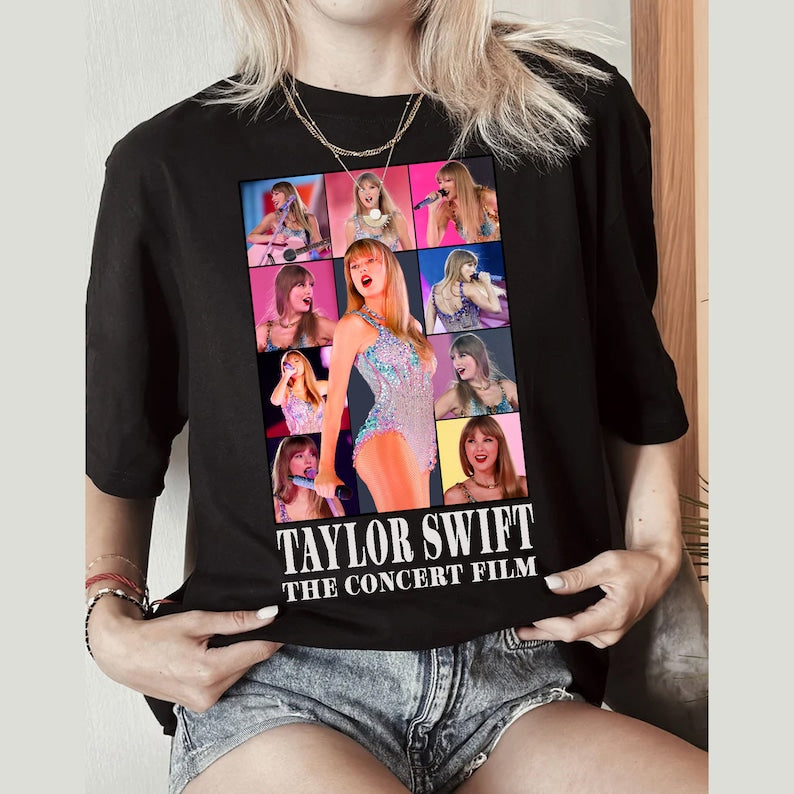 Taylor Swift The Concert Film Shirt, The Eras Tour Movie Shirt, Taylor Swiftie Shirt