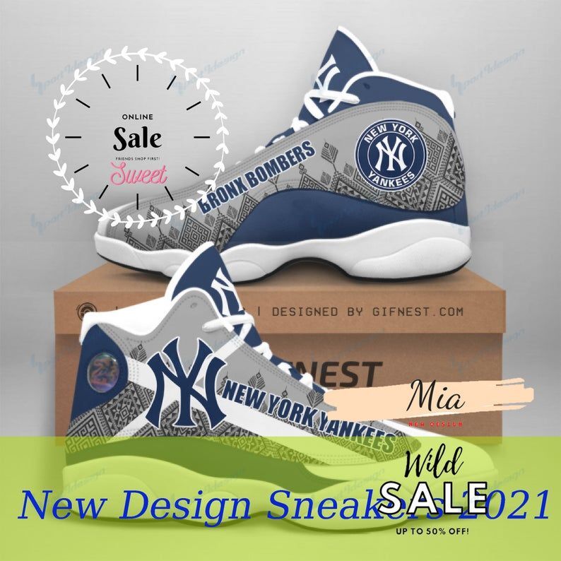 New York Yankees Air JD13 Sneakers 835