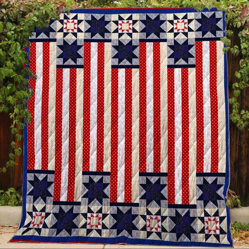 Three Tours Patriotic Quilt Pattern TUNED IN, LLC