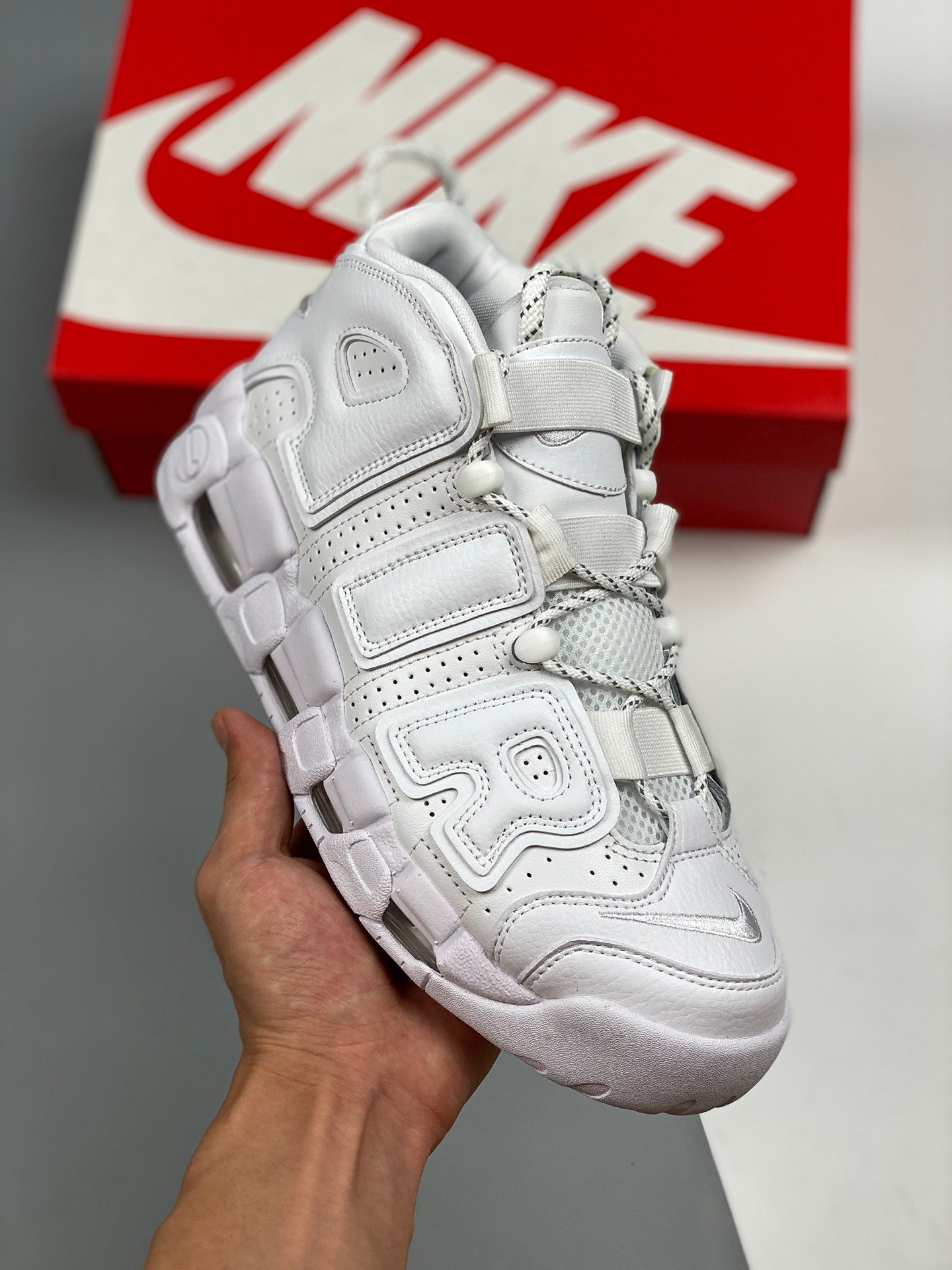 Nike Air More Uptempo Triple White 921948-100 5338737