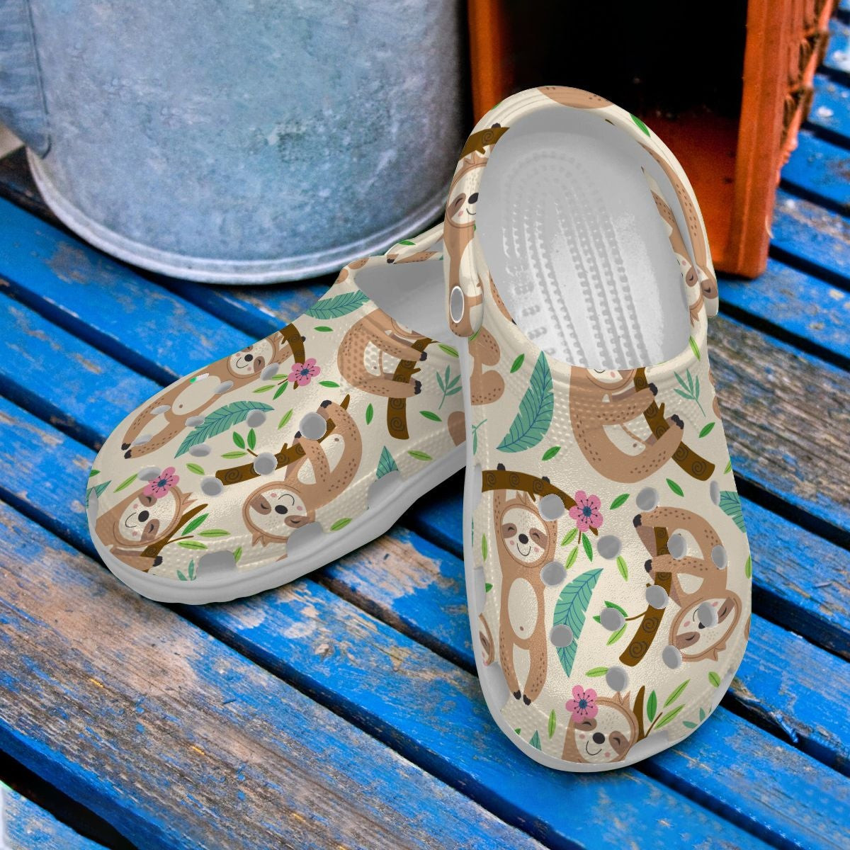 Baby Cute Sloth Shoes – Funny Animal Crocs Clog Gift For Boy Girl Son Daughter
