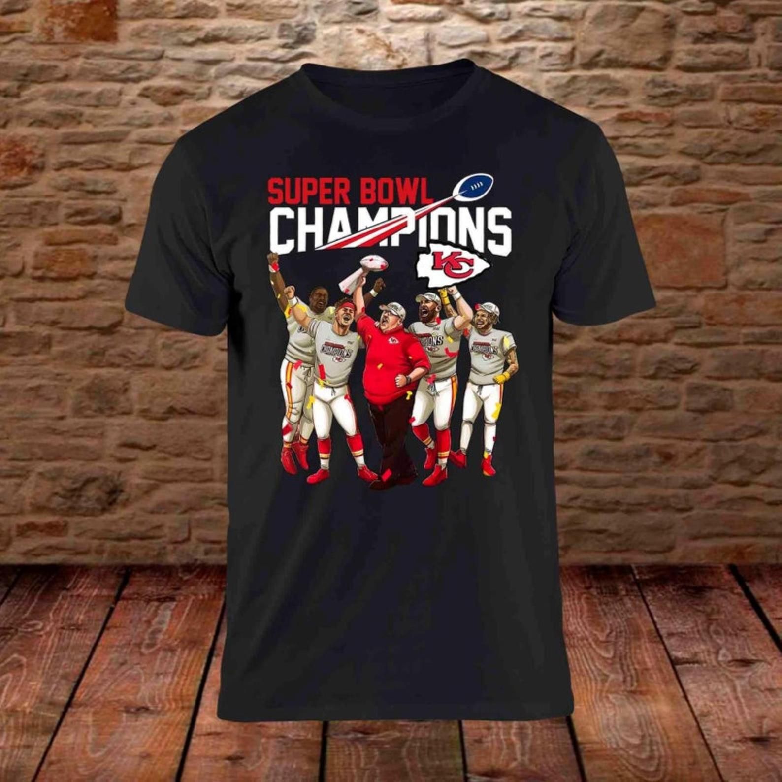 Super Bowl Champions Kansas City Chiefs T-Shirt S-5 Chiefs Afc East Champions 2021 Football Shirt Kansas City Chiefs Gifts Kansas City