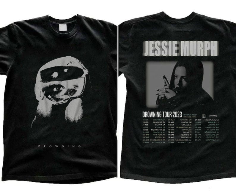 Jessie Murph Music Tour 2023 Shirt, Drowning Tour 2023 Shirt, Jessie Murph Shirt , If I Died Last Night Tour 2023 Shirt