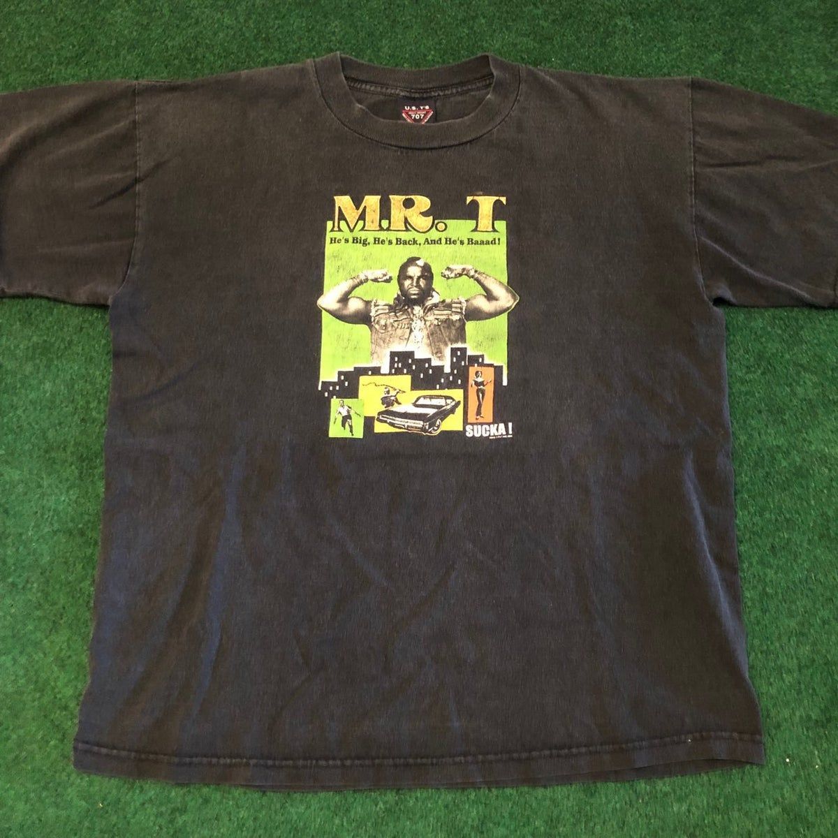 Vintage Mr T sucka Graphic shirt