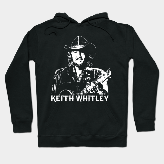 Vintage Keith Whitley Guitar Music Fan Hoodie