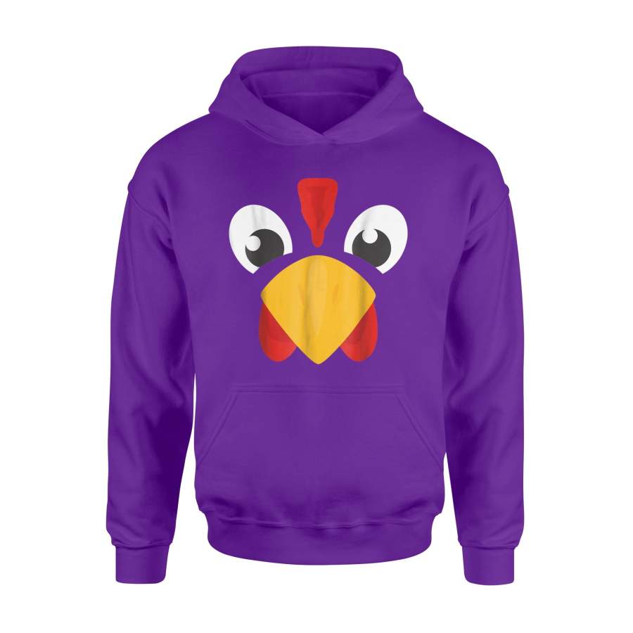 Chicken Face Cute Kids Halloween Costume Animal Hoodie