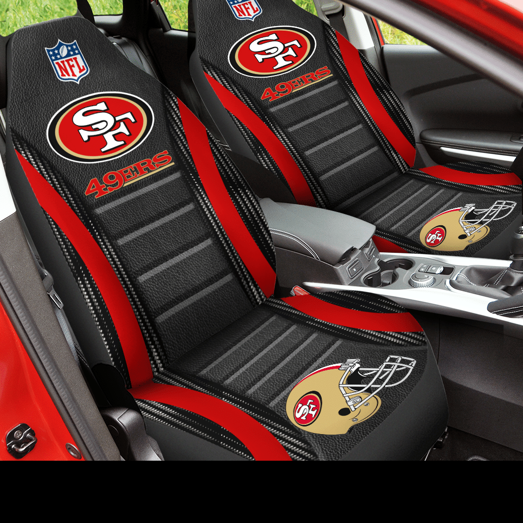 San Francisco 49Ers Car Seat Covers (Set Of 2) – L1