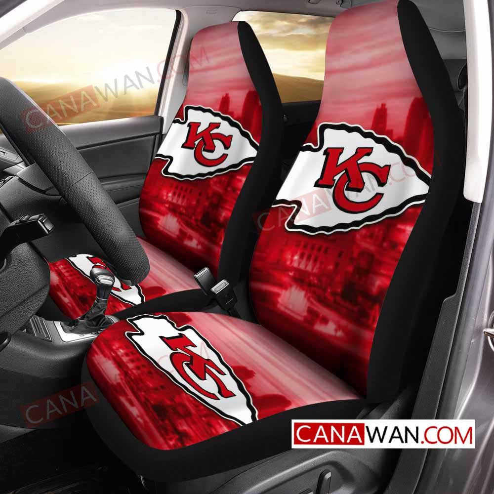 Kansas City Chiefs Style155 3D Customized Personalized Car Seat Cover