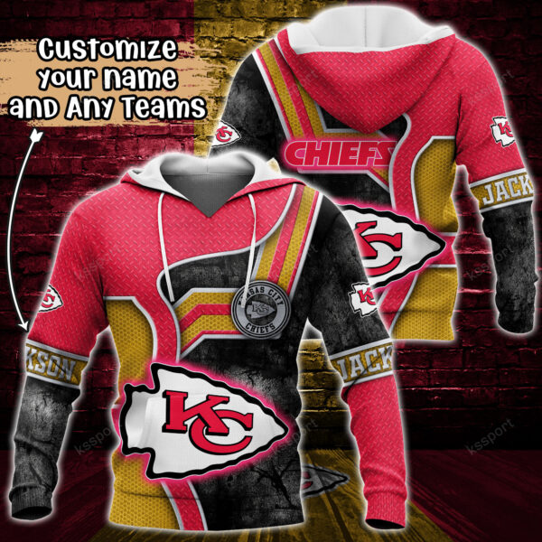 Kansas City Chiefs Personalized Hoodie Bg899