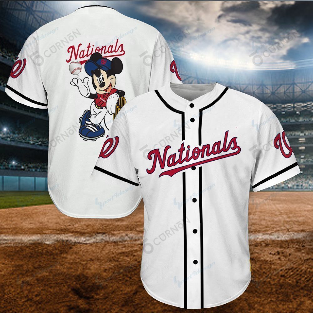 Washington Nationals Baseball Jersey Shirt 52