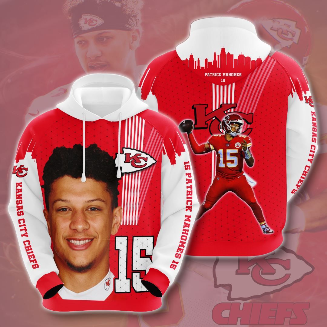 Kansas City Chiefs No906 Custom Hoodie 3D