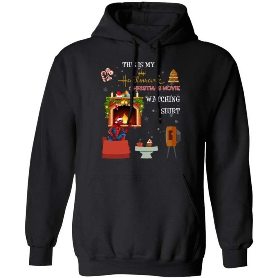 This Is My Spider Man Hallmark Christmas Movie Watching Hoodie HA10