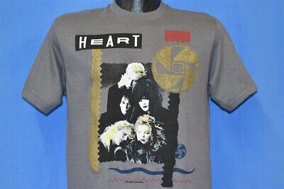 Vtg 80s Heart Bad Animals Tour ’87 Sun Country Westwood One Radio Rock T-shirt M 6920