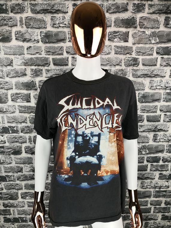 Suicidal Tendencies 1990 Vintage Shirt You Cant Bring Me Down Tour Mona Lisa Thrash Metal Funk Metal Skatepunk Hardcore Punk Shirt