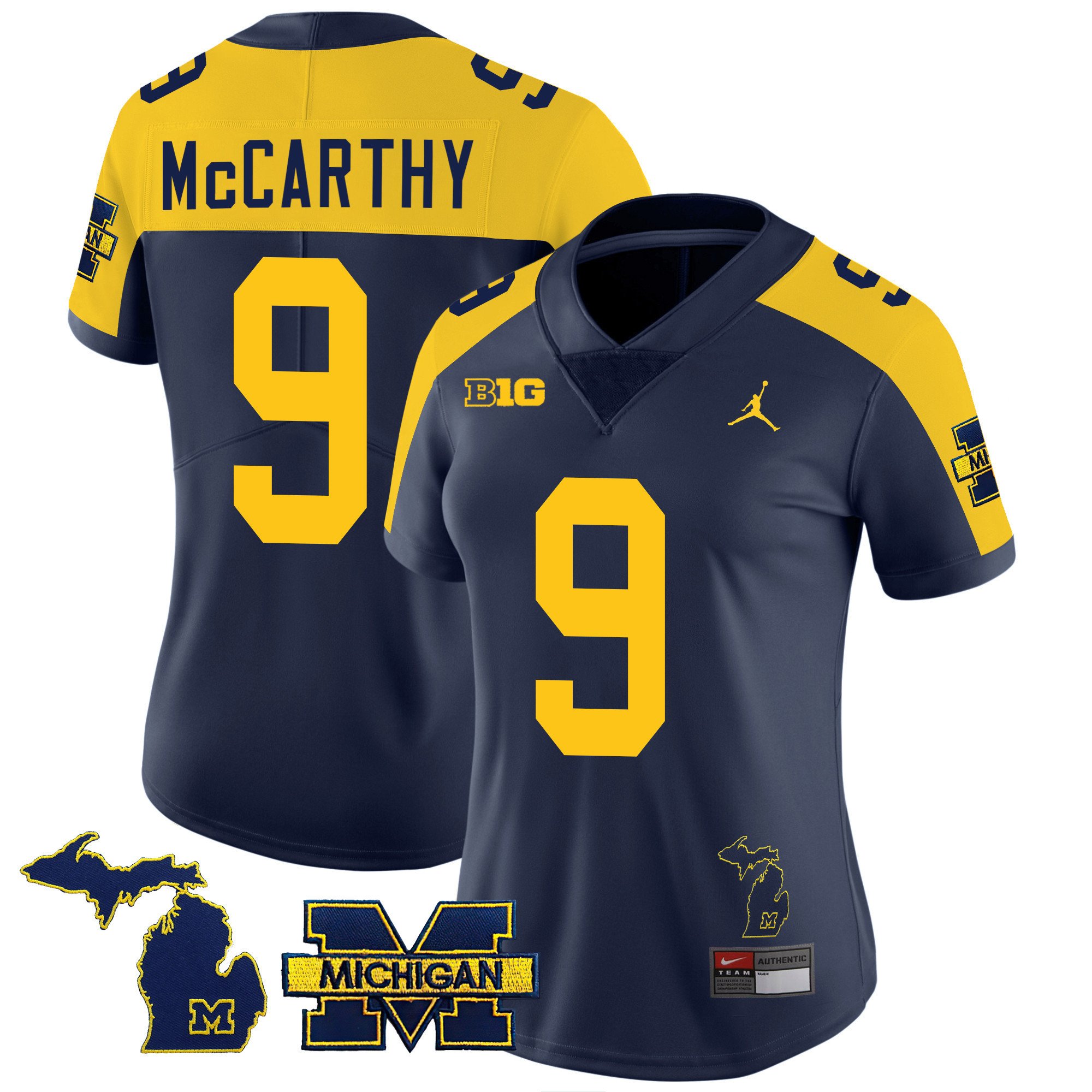 Women’S Michigan Wolverines 2023 Special Jersey – All Stitched