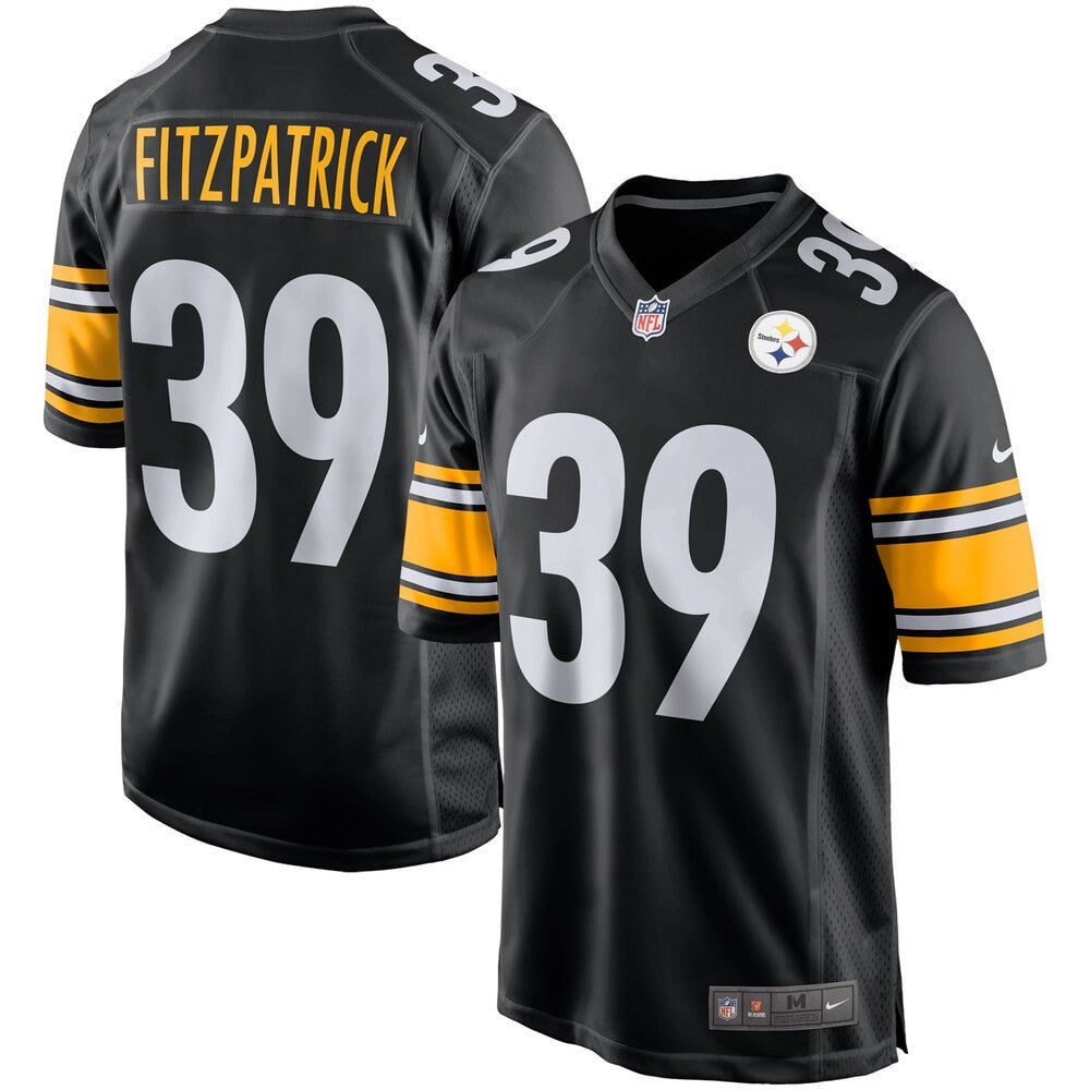 Men’S Pittsburgh Steelers Minkah Fitzpatrick Nike Black Player Game ...