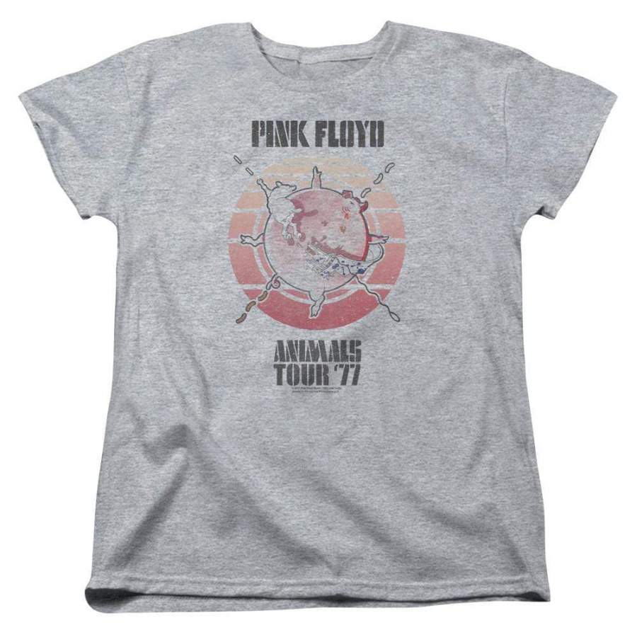 Pink Floyd Animals Tour 77 Women’s T-Shirt