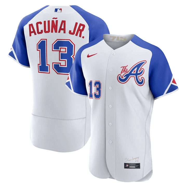 Atlanta Braves Ronald Acuna Jr. 2023 City Connect Jersey – All Stitched