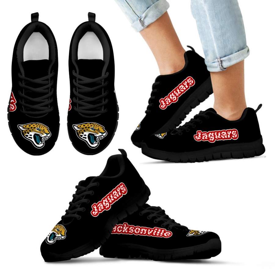 Magnificent Jacksonville Jaguars Amazing Logo Sneakers