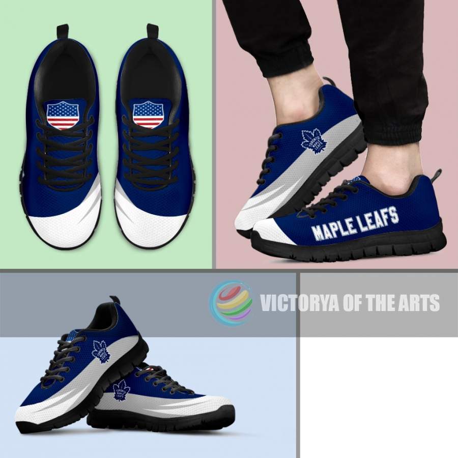 Awesome Gift Logo Toronto Maple Leafs Sneakers