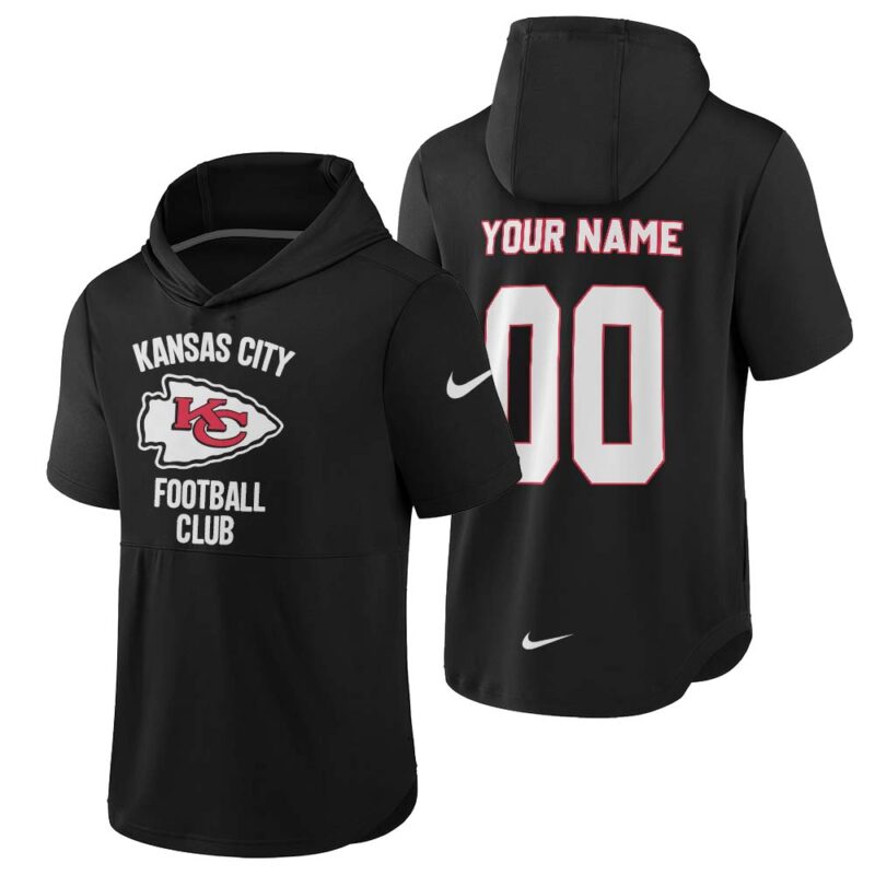 Kansas City Chiefs Short Sleeve Hoodie Btf™ V2