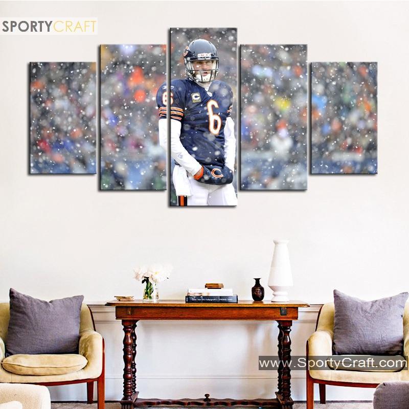 Chicago Bears Number 6 Canvas – Donelanetop Store