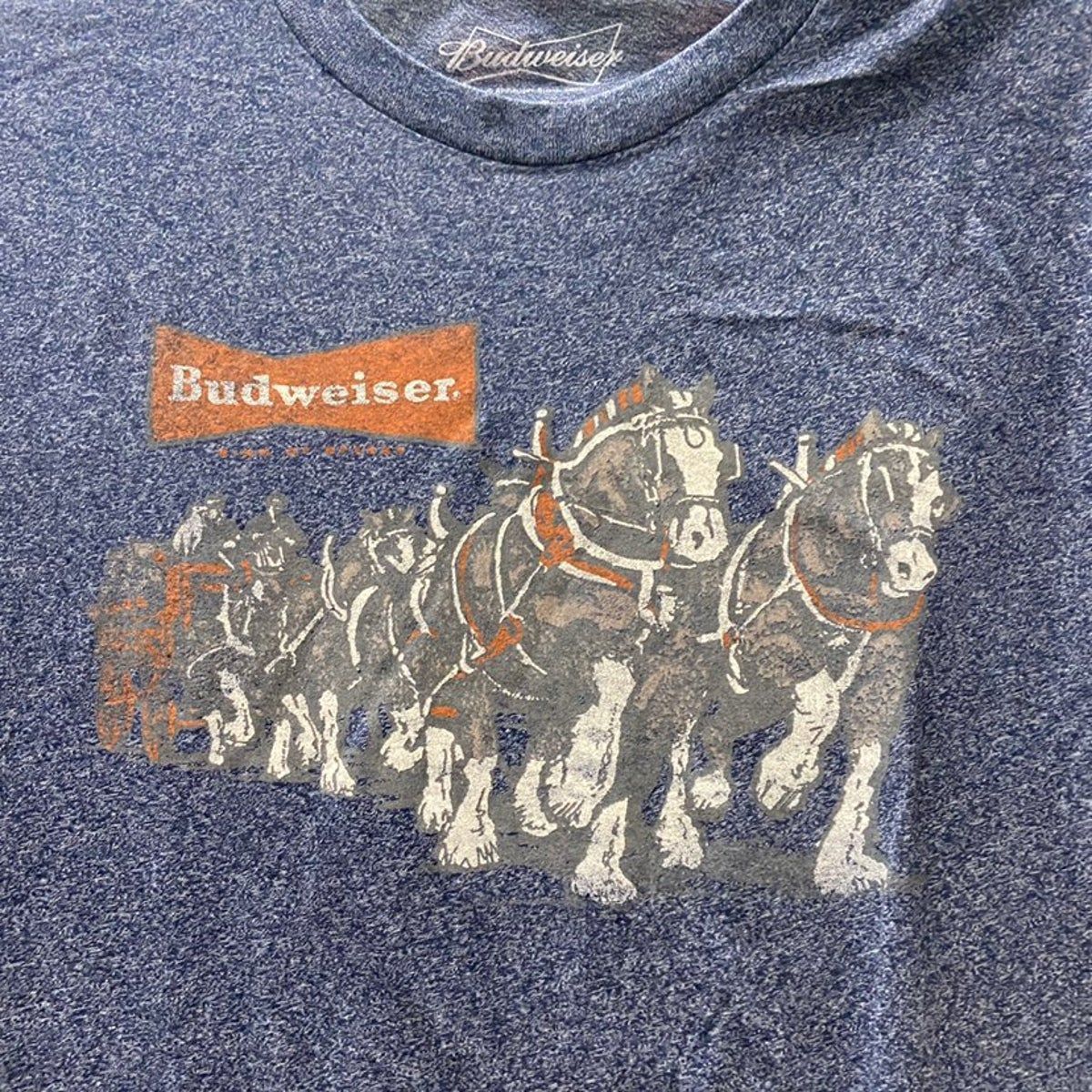 Budweiser Horses Graphic Shirt