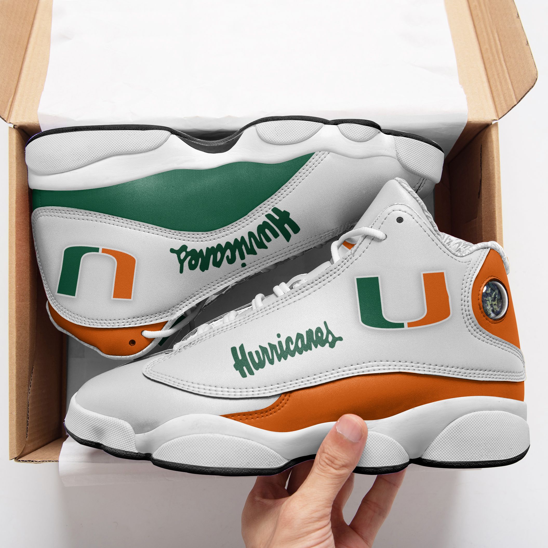 Miami Hurricanes AJD13 Sneakers 845