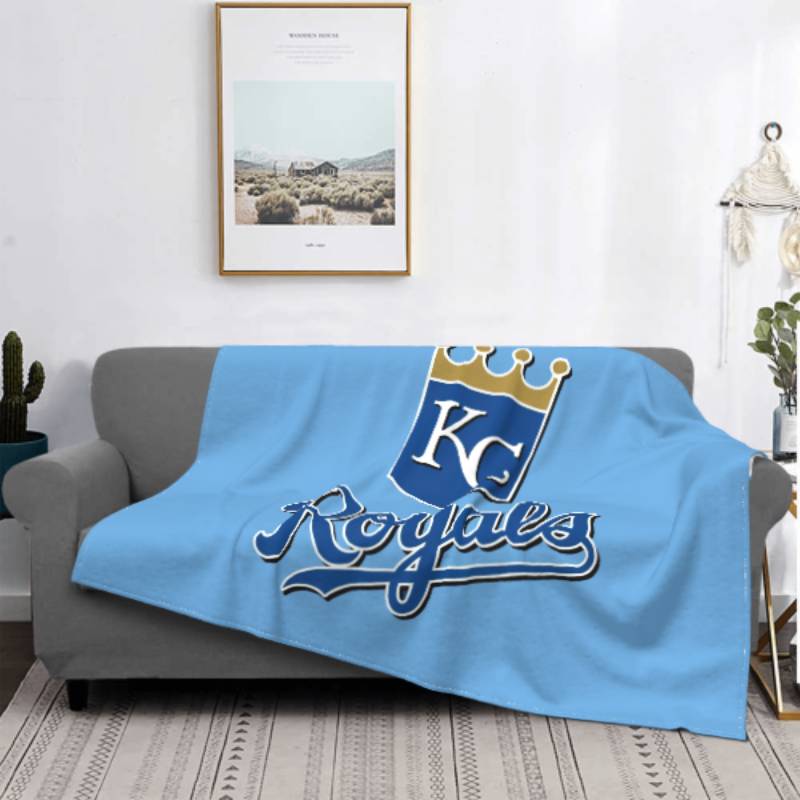 Kansas City Royals 3D Full Printing Blanket V4