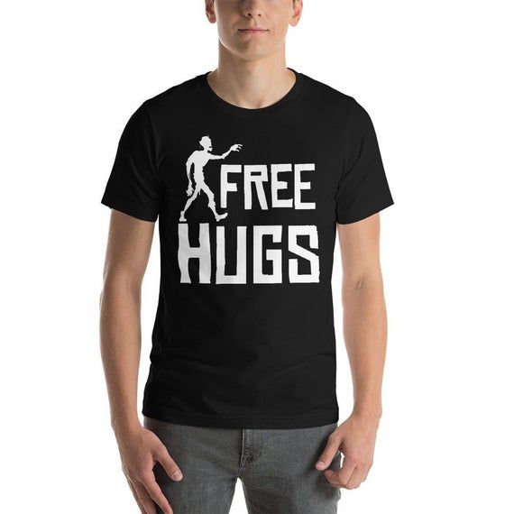 Free Hugs Shirt Halloween Shirt Zombie Shirt Funny Halloween Halloween Zombie Halloween Costume Walking Dead Shirt Halloween Sunrug