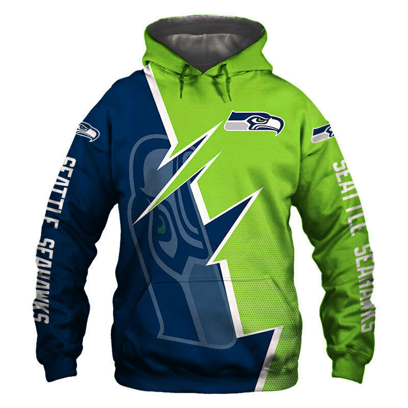 Seattle Seahawks 1079 Unisex 3D Hoodie Gift For Fans