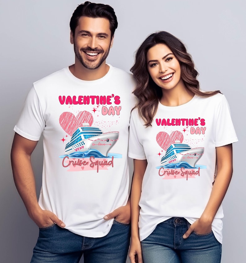 Valentine’s Day Cruise Squad, Romantic Shirts, Love-Themes shirt, Cruise Squad, February 14th, Couples Shirts, Valentine’s Day 2024