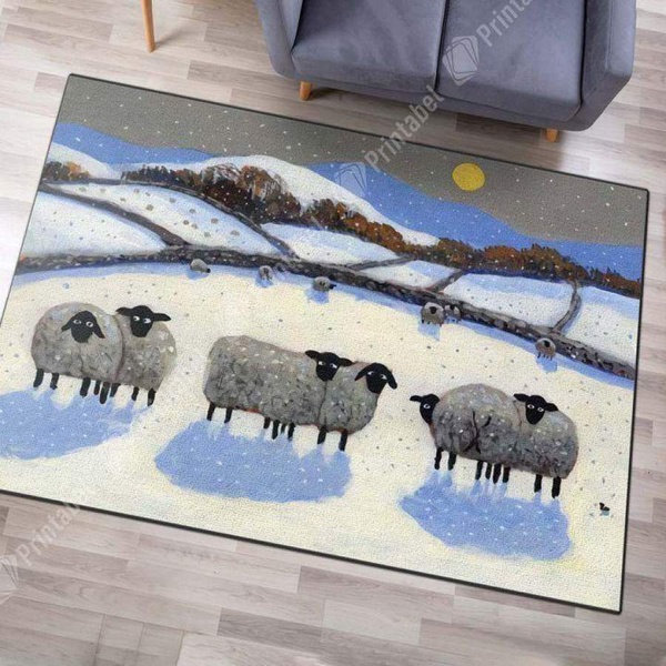 Winter Night Rug Home Decoration – Floor Decor RCDD81F31654